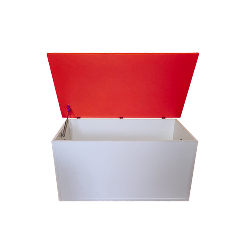 Juguetero Infantil Rojo y Blanco – Colorido, Práctico y Funcional