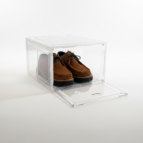 Caja Organizadora de Zapatillas | Puerta Magnética Transparente