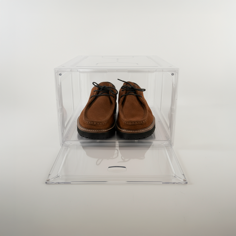 Caja Organizadora de Zapatillas | Puerta Magnética Transparente