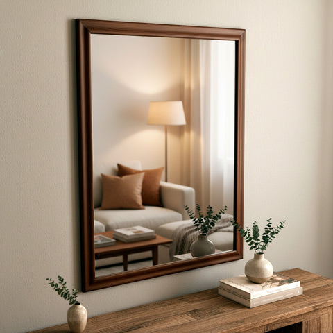 Espejo Esencial - Madera Nativa