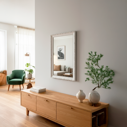 Espejo Atenas - Marco Greca Decorativo (78x53) - Frenesí Home