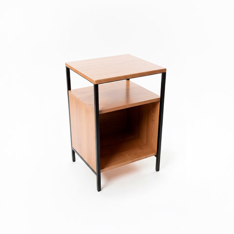 Rack para Vinilos y Tornamesa - Poder y Elegancia en Roble