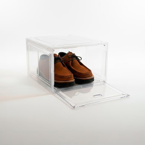 Caja Organizadora de Zapatillas | Puerta Magnética Transparente