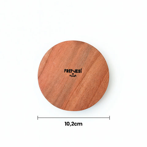 Set de 4 Posavasos Gourmet - Madera Noble Recuperada