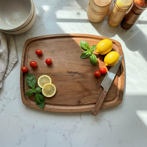 Tabla de Picar Gourmet - Roble Nativo Macizo